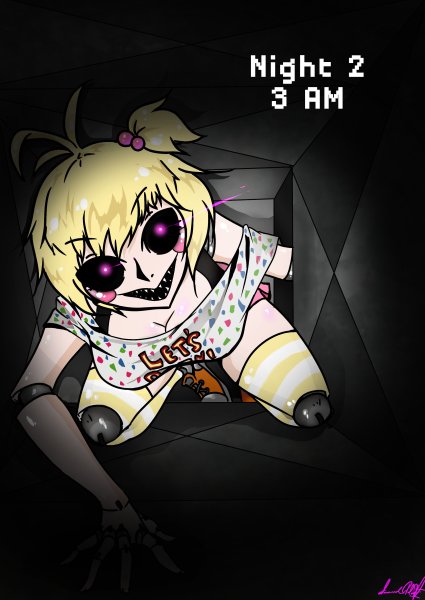 FNAF Art чика