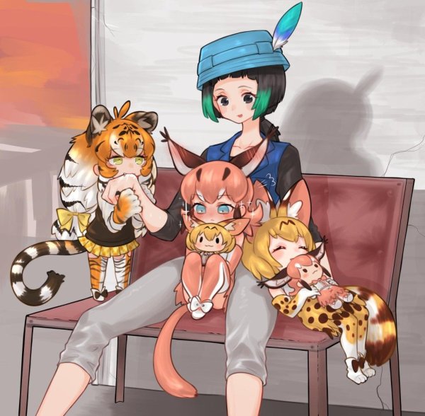Каракал Kemono friends аниме