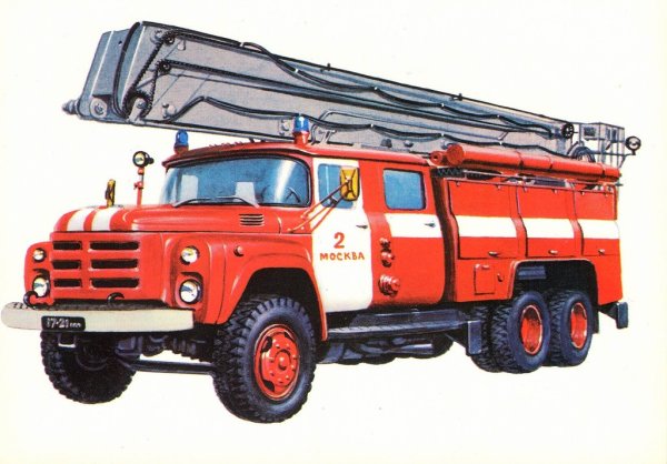 Пожарная автоцистерна ЗИЛ 133