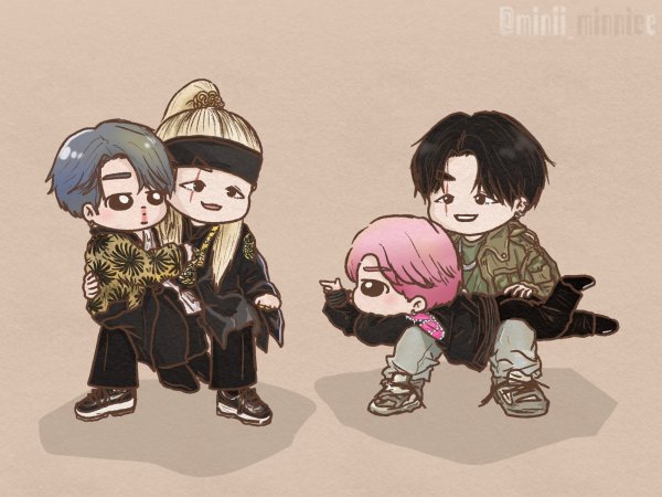 БТС yoonmin Chibi