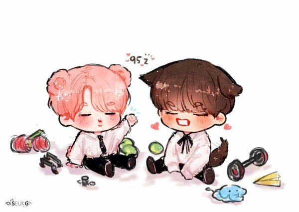 BTS Чиби vmin