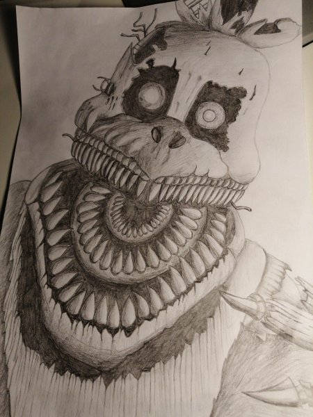Ужасные рисунки для срисовки