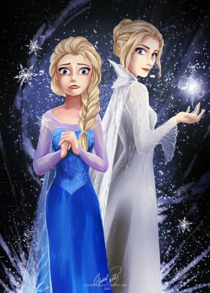 Снежная Королева 3 Эльза и Анна