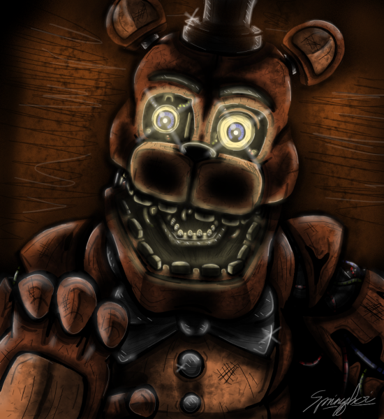 ФНАФ 2 Withered Freddy