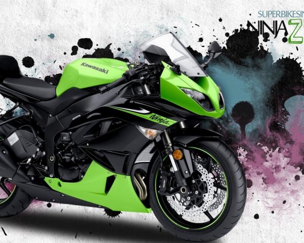 Kawasaki Ninja zx6r арт
