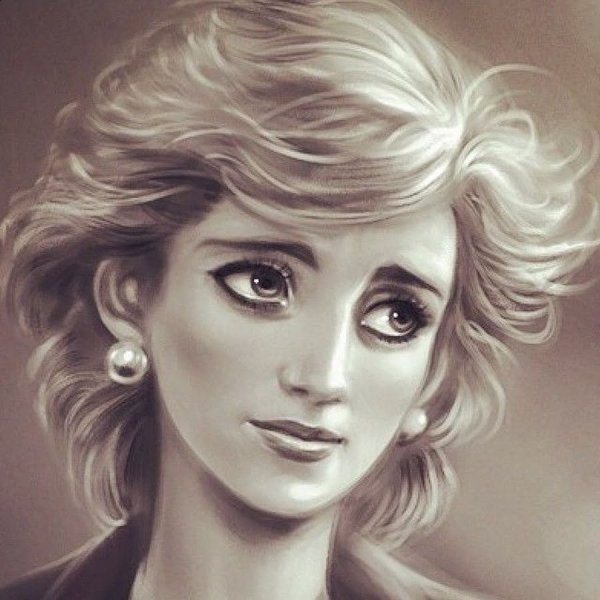 Принцесса Диана Art