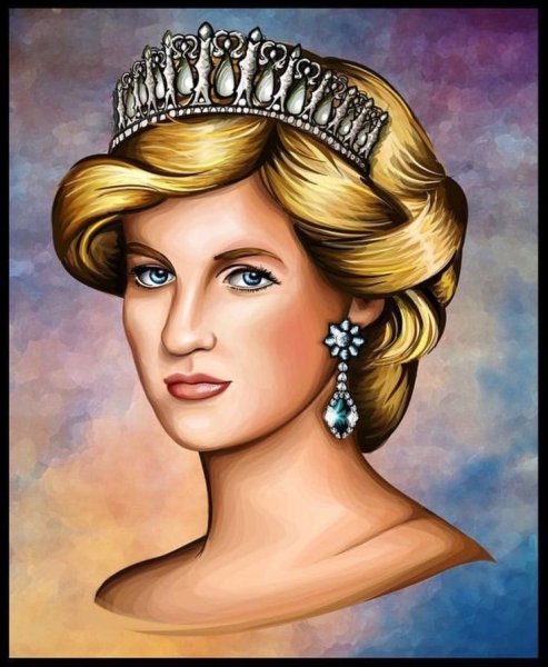 Принцесса Диана Art