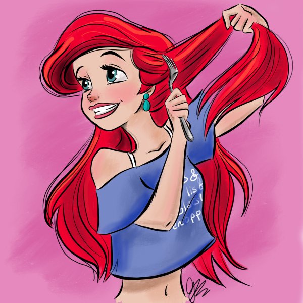 Современные принцессы Disney Ариэль