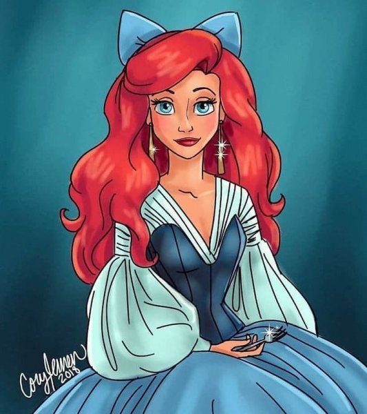 Современные принцессы Disney Ариэль