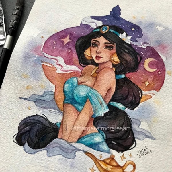 Margaret morales Art принцессы