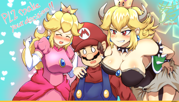 Принцесса Пич Bowsette