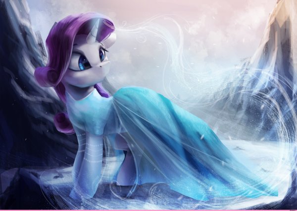 My little Pony Рарити арт