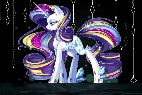 Рарити Rainbow Power арт