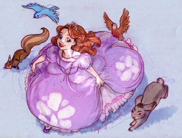 Sofia the first семья