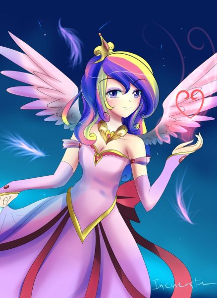 My little Pony принцесса Каденс аниме