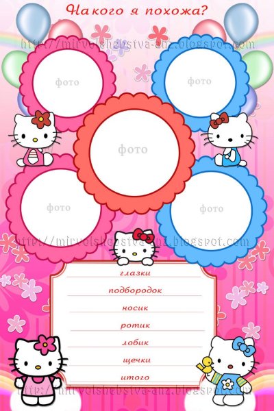 Портфолио hello Kitty