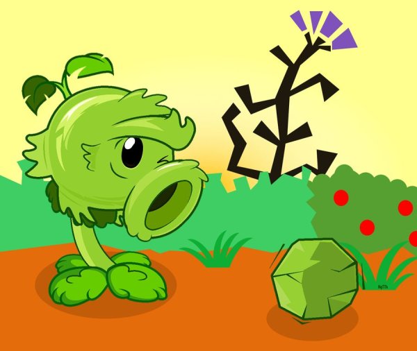 Plants vs Zombies растения Боб
