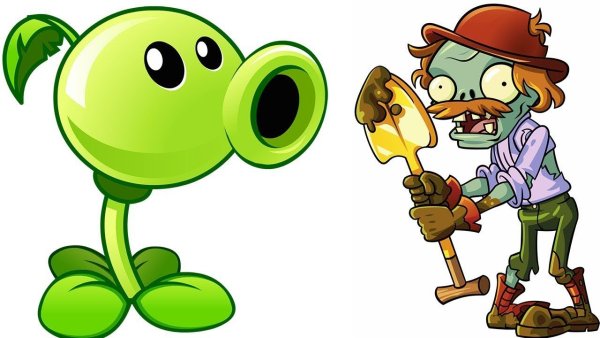 Зомби из Plants vs Zombies 2