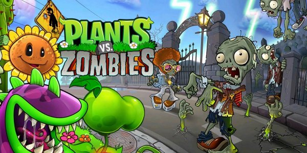 Plants vs Zombies 1 растения