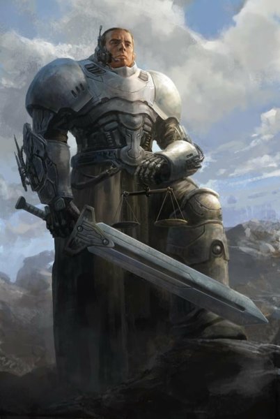 Космический Паладин Art