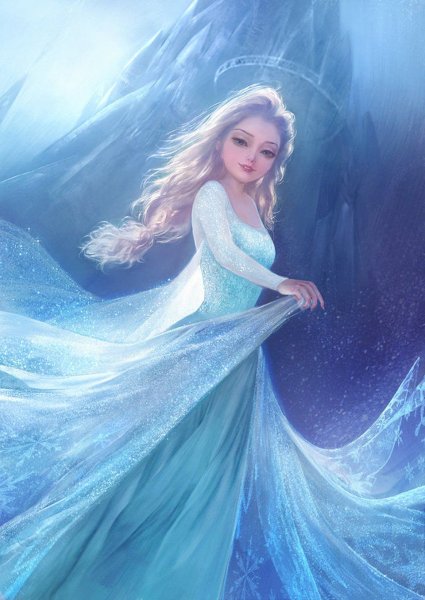 Ледяная Королева Эльза мультфильм