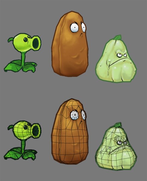 Plants vs Zombies орех