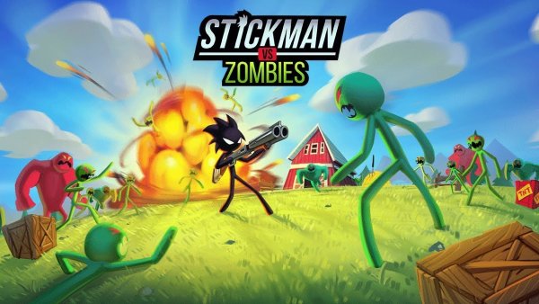 Stickman против зомби