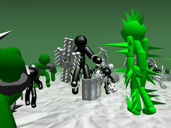 Stickman против зомби