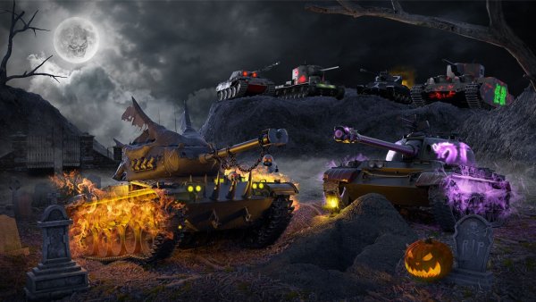 World of Tanks Blitz Хэллоуин