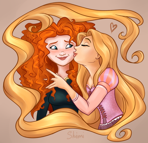 Принцессы Disney Рапунцель Мерида