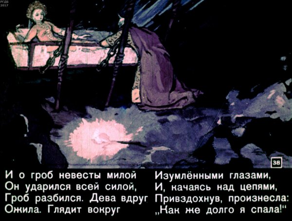 Сказка о мертвой царевне гроб