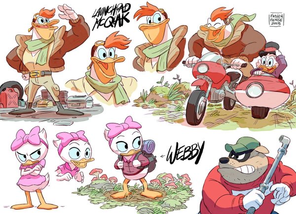 Duck Tales 2017 Art
