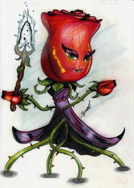 PVZ 2 роза
