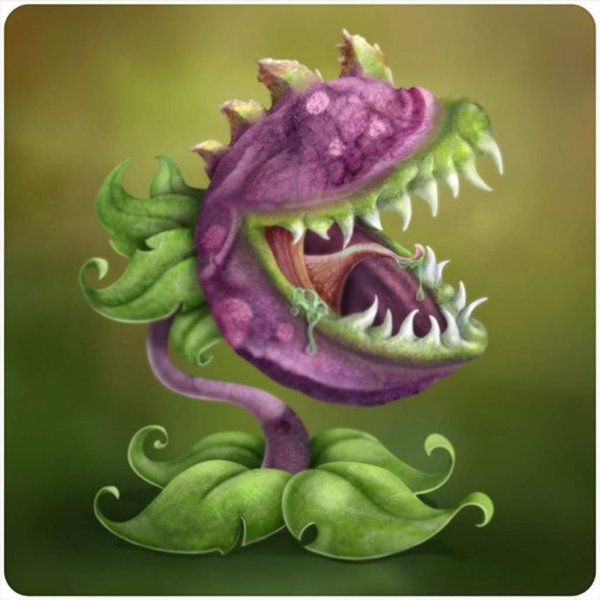 Хищное растение Plants vs Zombies