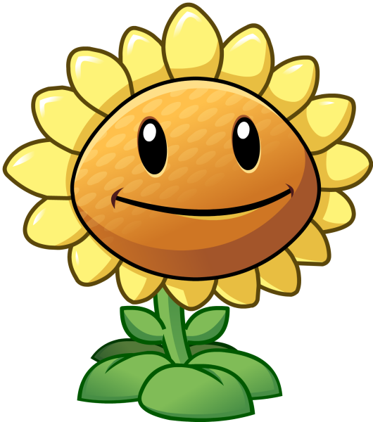 Plants vs Zombies двойной подсолнух