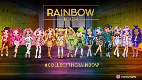 Rainbow High все персонажи