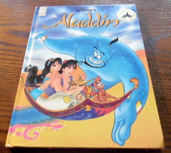 Книжка алладин Дисней