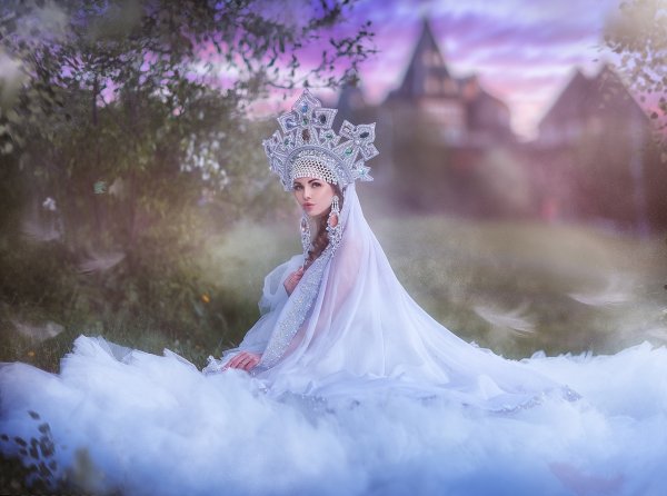 Кокошник царевны лебедь