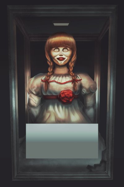 Аннабель кукла рисунок