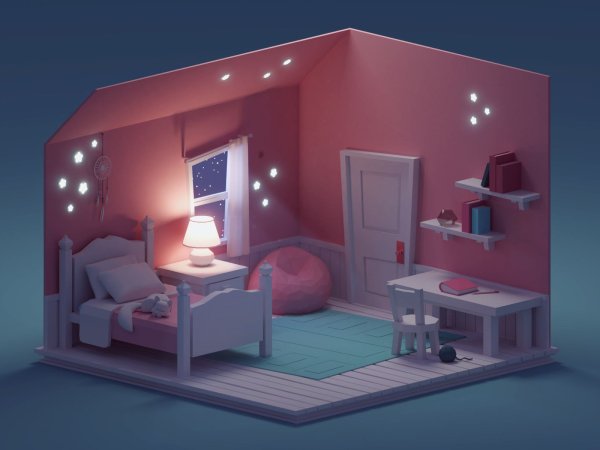 3d комната
