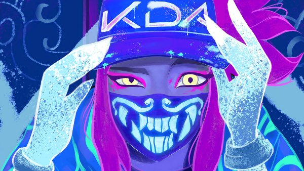 Неон League of Legends