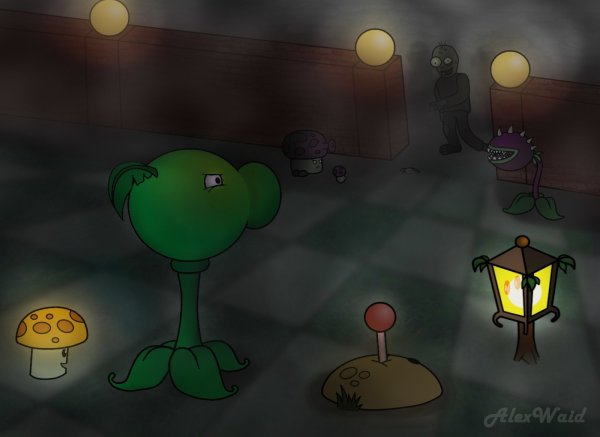 Plants vs Zombies Нейт