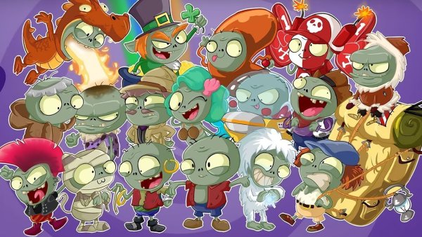 Plants vs. Zombies in anime character