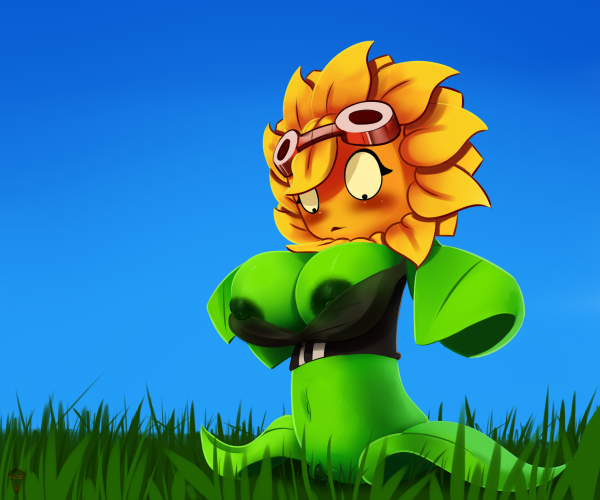 PVZ Heroes Солнечная вспышка rule34