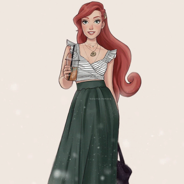 Современные принцессы Disney Ариэль