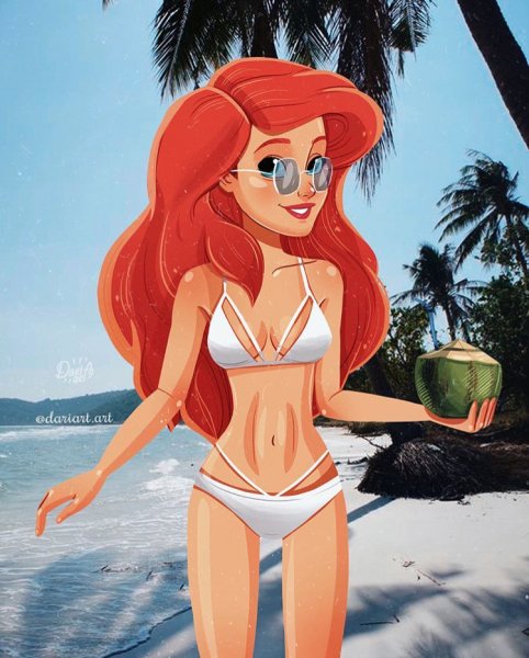 Современные принцессы Disney Ариэль