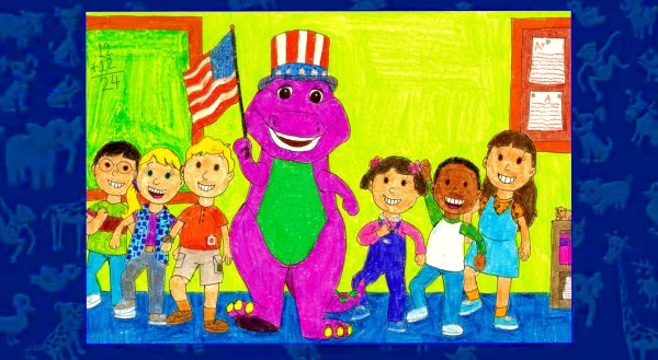 Barney the Backyard gang