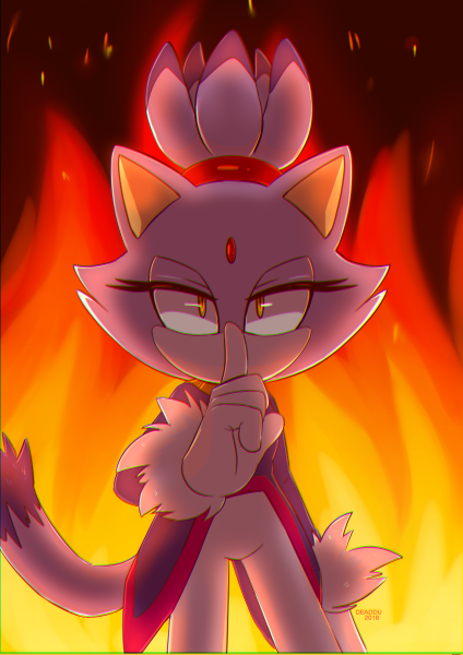 Кошка Блейз/Blaze the Cat