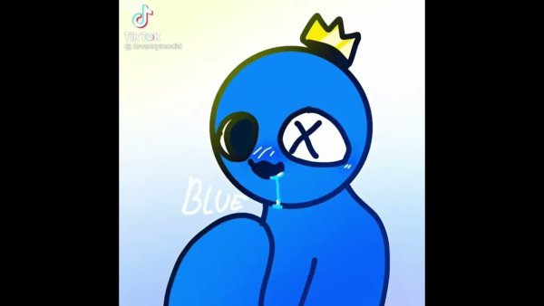 Rainbow friends Blue