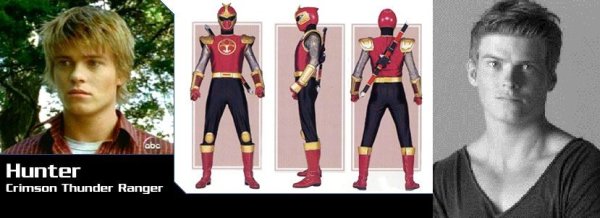 Хантер Брэдли Power Rangers